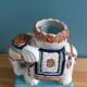 Elephant signed plant holder or candle holder