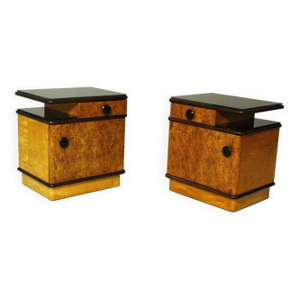 Paire de tables de chevet, années 1960