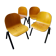 Set of 4 galvanita chairs