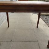 Old solid wood table in English style Goes everywhere