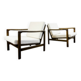 Mid Century Modern Armchairs By Zenon Bączyk, 1960's, Set Of 2