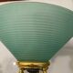 Large Green Murano Glass Brass Sconces Set of 2