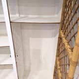 Rattan wardrobe