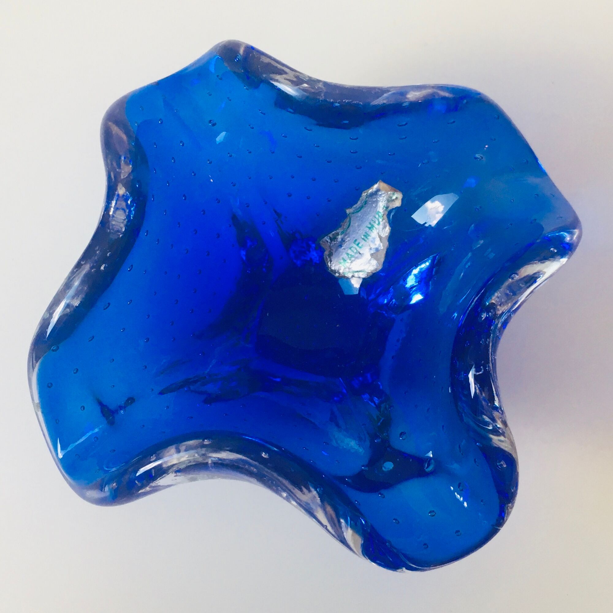 Cendrier Bullicante Murano, années 1960