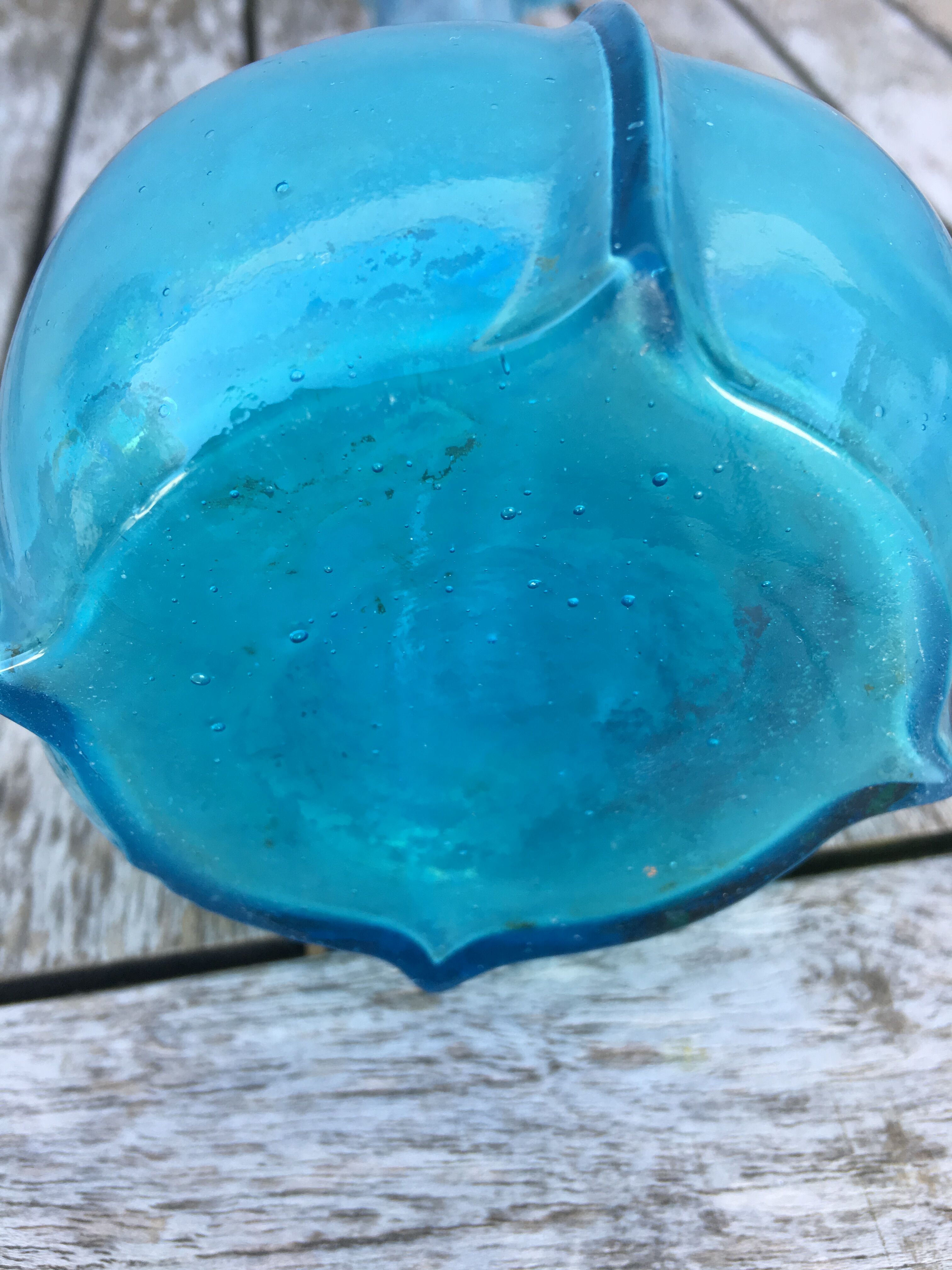 Praticality bubble blown glass, 1930/40