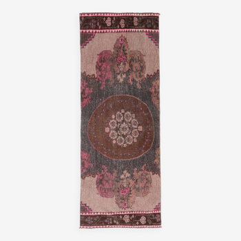 3x8 Oriental Vintage Runner Rug, 87x235Cm