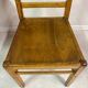 Paire de chaises bistrot Elf en bois 1960