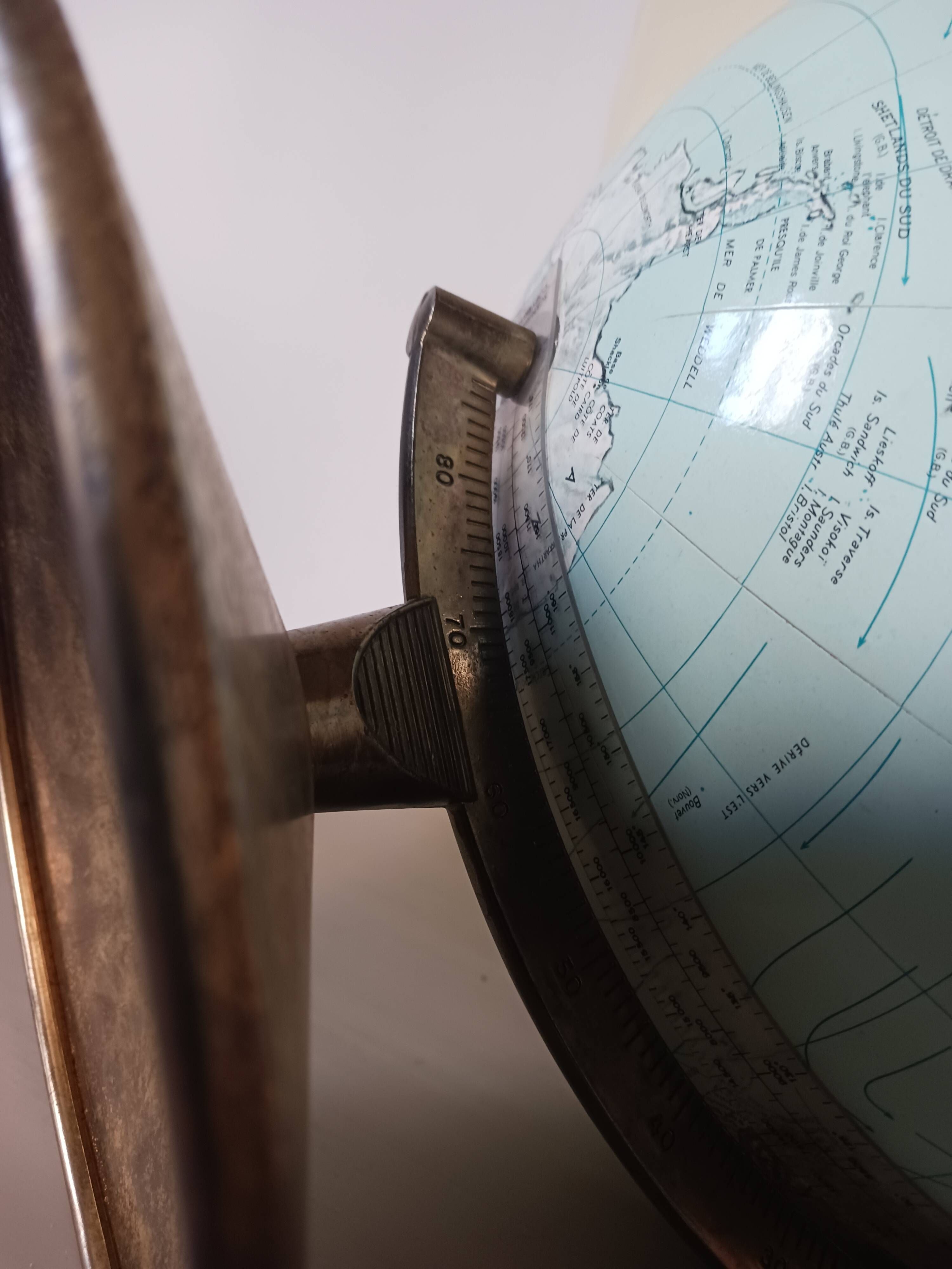 World globe, 1960s/70s.