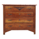 Art Deco walnut commode