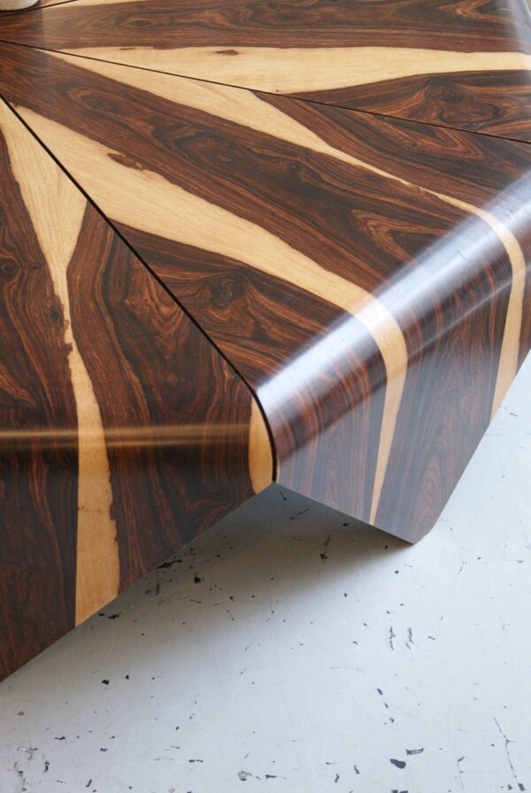 Table Basse Petala en Bois de Cocobolo par Jorge Zalszupin, Latelier Brazil, 1959