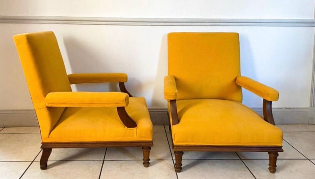 Indo-British colonial style Salon ensemble, circa 1900