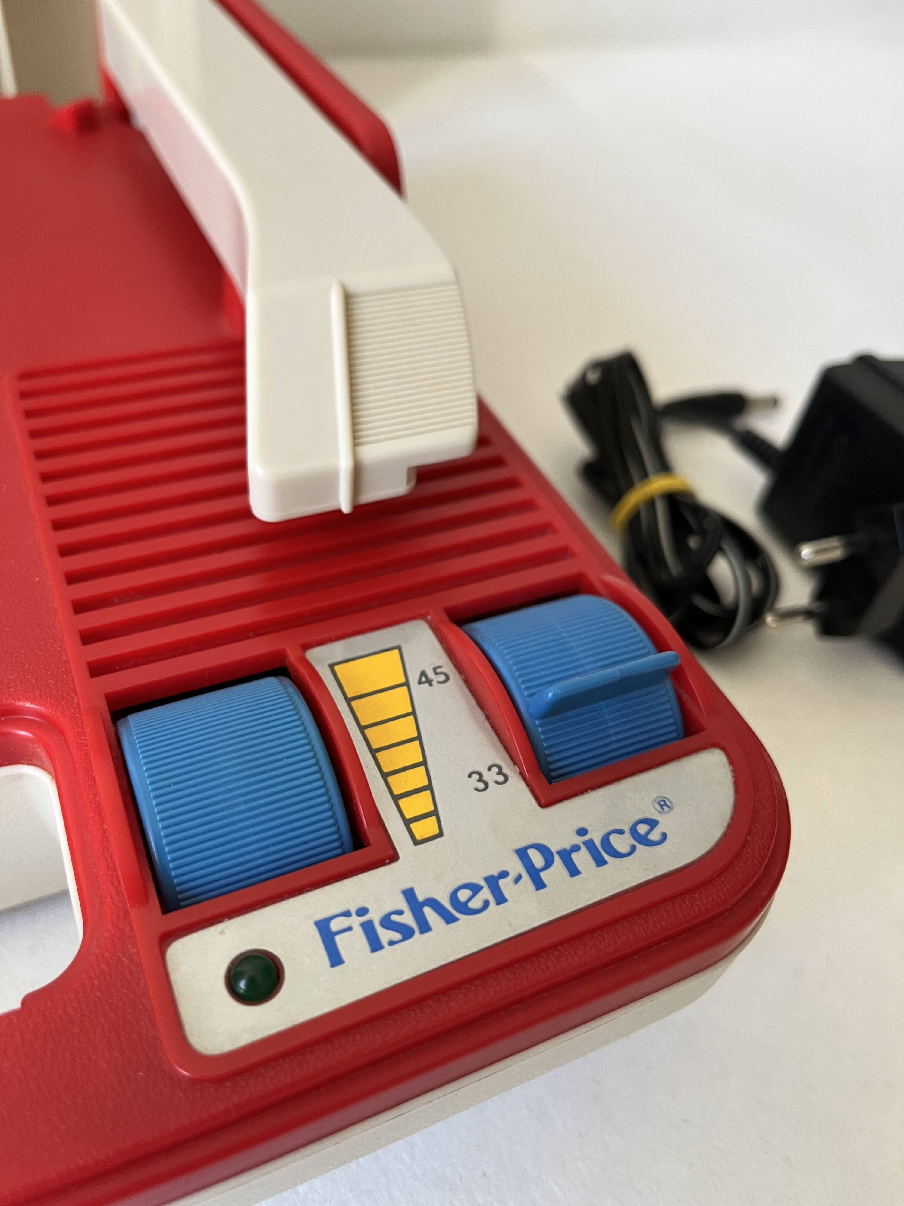 Vintage Fisher Price record player