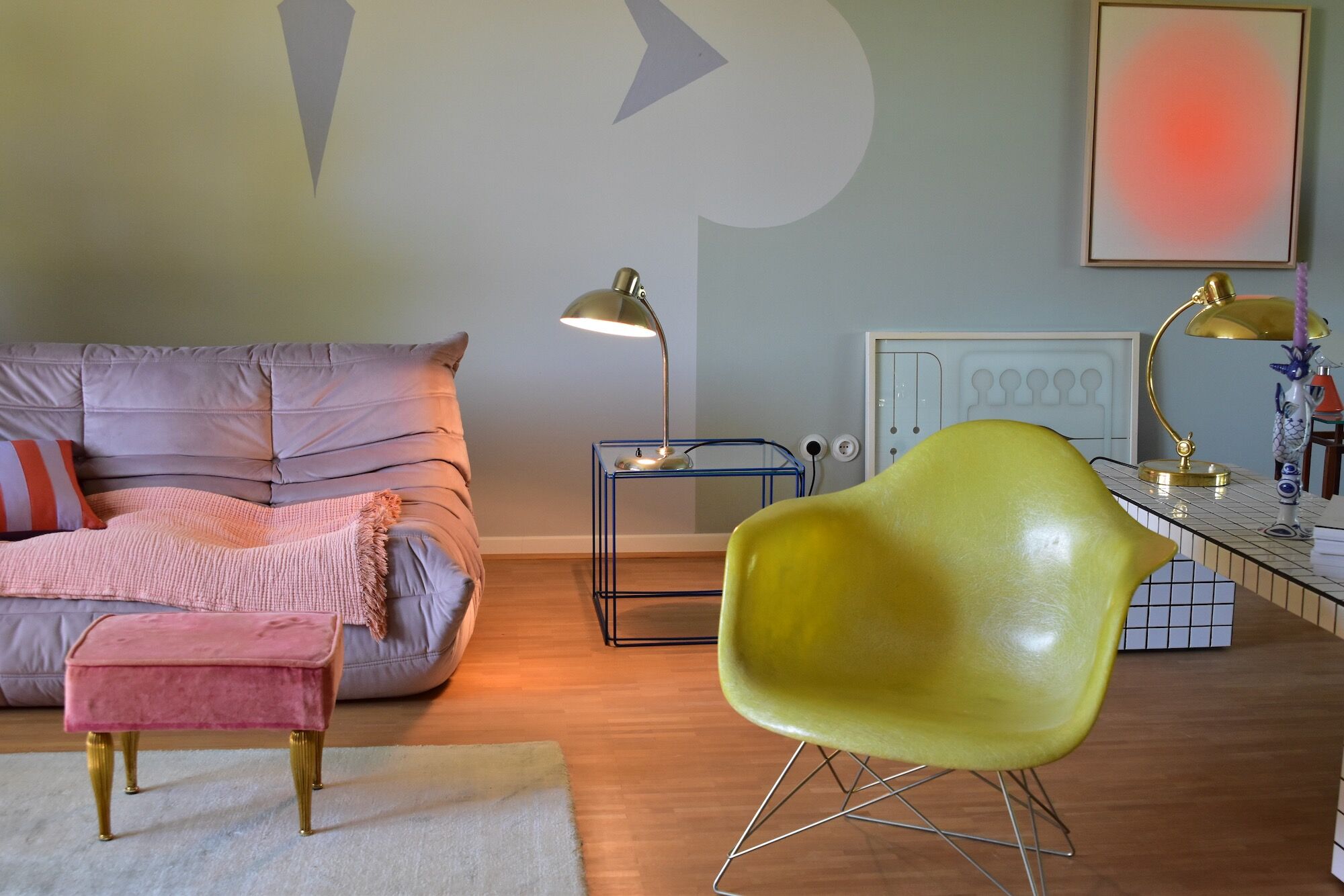 Chrome Christian Dell Table Lamp 6556 by Kaiser Idell Bauhaus, Germany