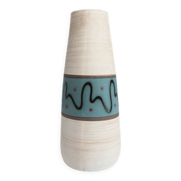 Large vase West Germany 1950 34cm in ceramic