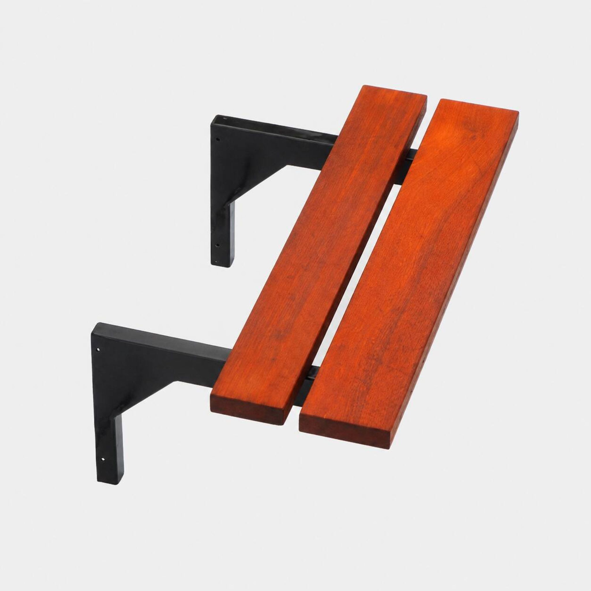 Vintage facade bench from the 1960s – set of 2