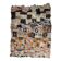 Colorful Boucherouite Berber rug - 129 x 160 cm