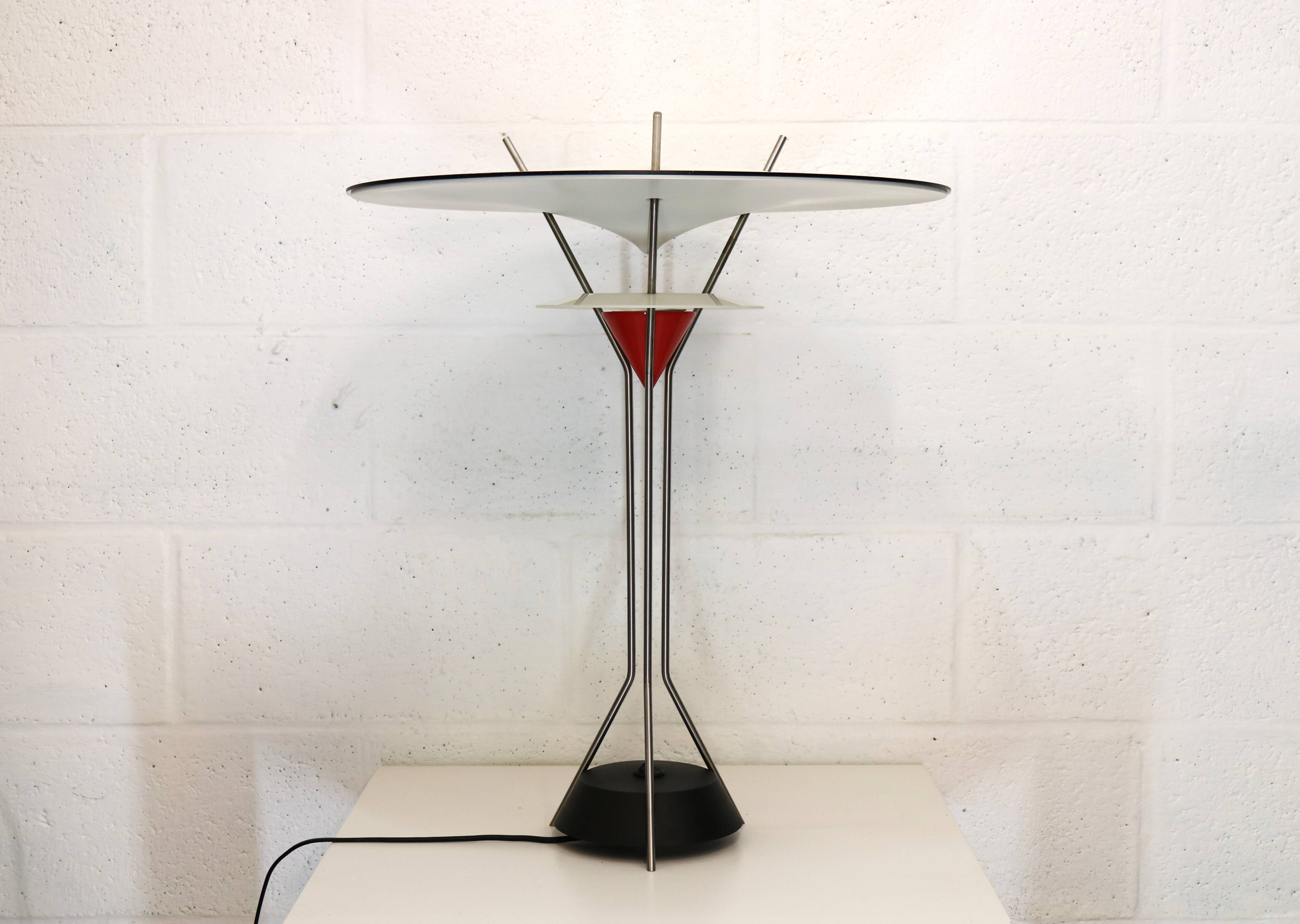 XL Space age desk lamp by Lyskilde and designed by Henrik Tengler - Denmark