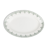 Grand plat ovale St Amand en céramique