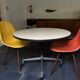 Round table Charles & Ray Eames – authenticated Herman Miller edition - h 65cm