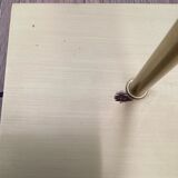 Golden lucid floor lamp