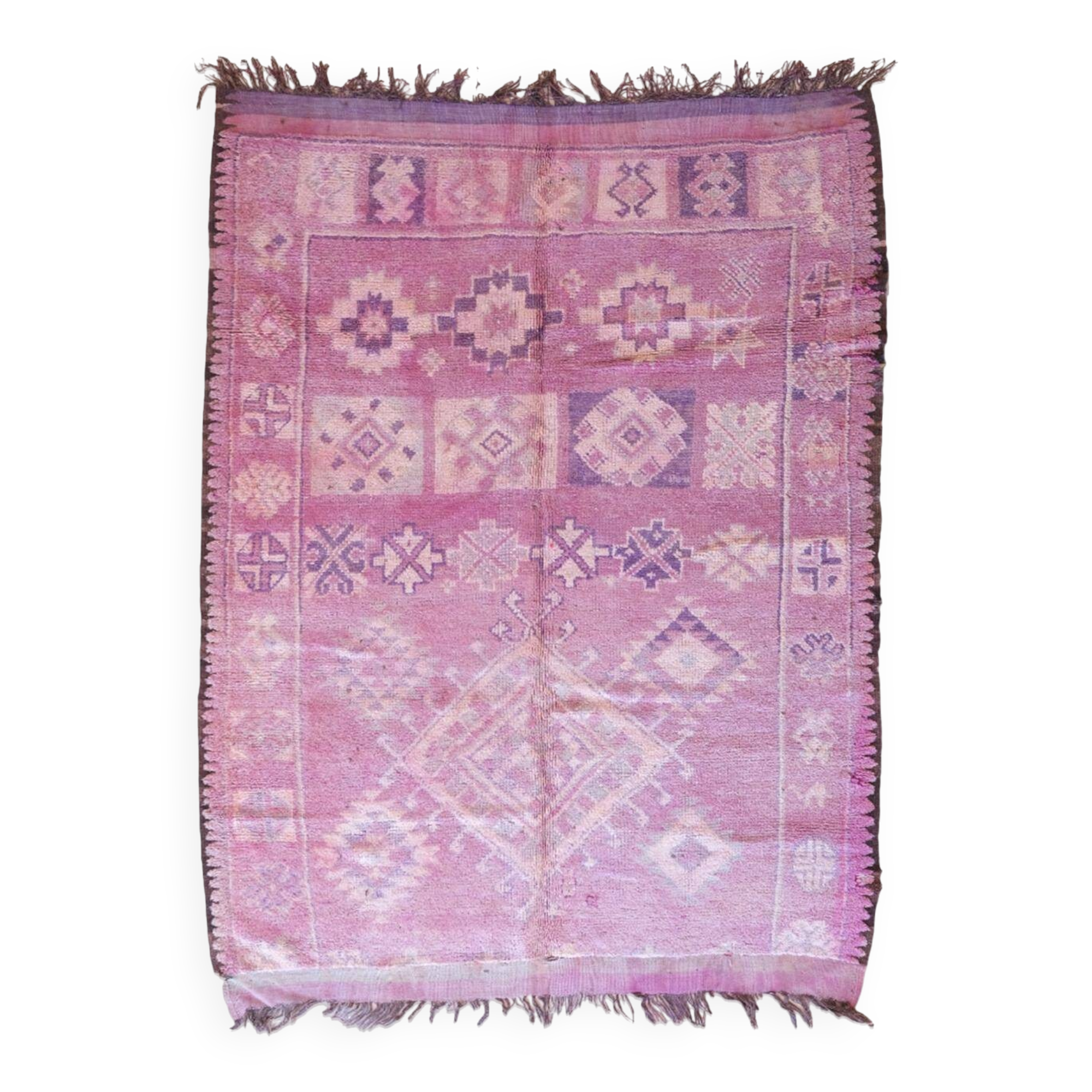 Vintage Berber Rug - 255 x 188 cm