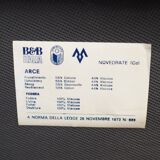 Canapé B&B Italia en tissu, Italie années 60