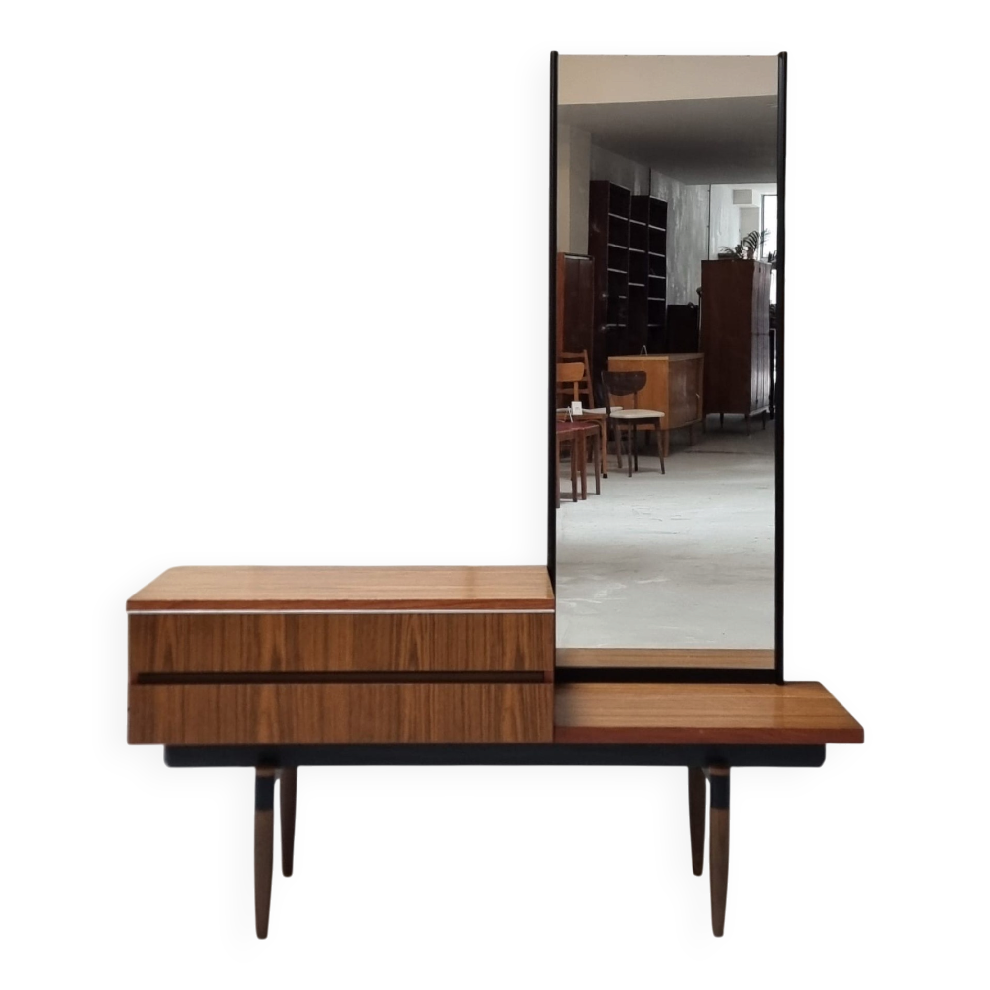 1970s mirror buffet