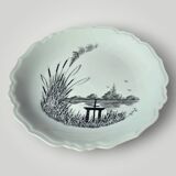 Service de 13 assiettes vintage de Limoges décorées à la main