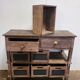Industrial chest of drawers