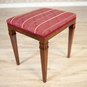 Tabouret en acajou du 20e siècle