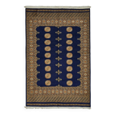 Turkish Handknotted Wool Oushak Rug 154 cm x 235 cm