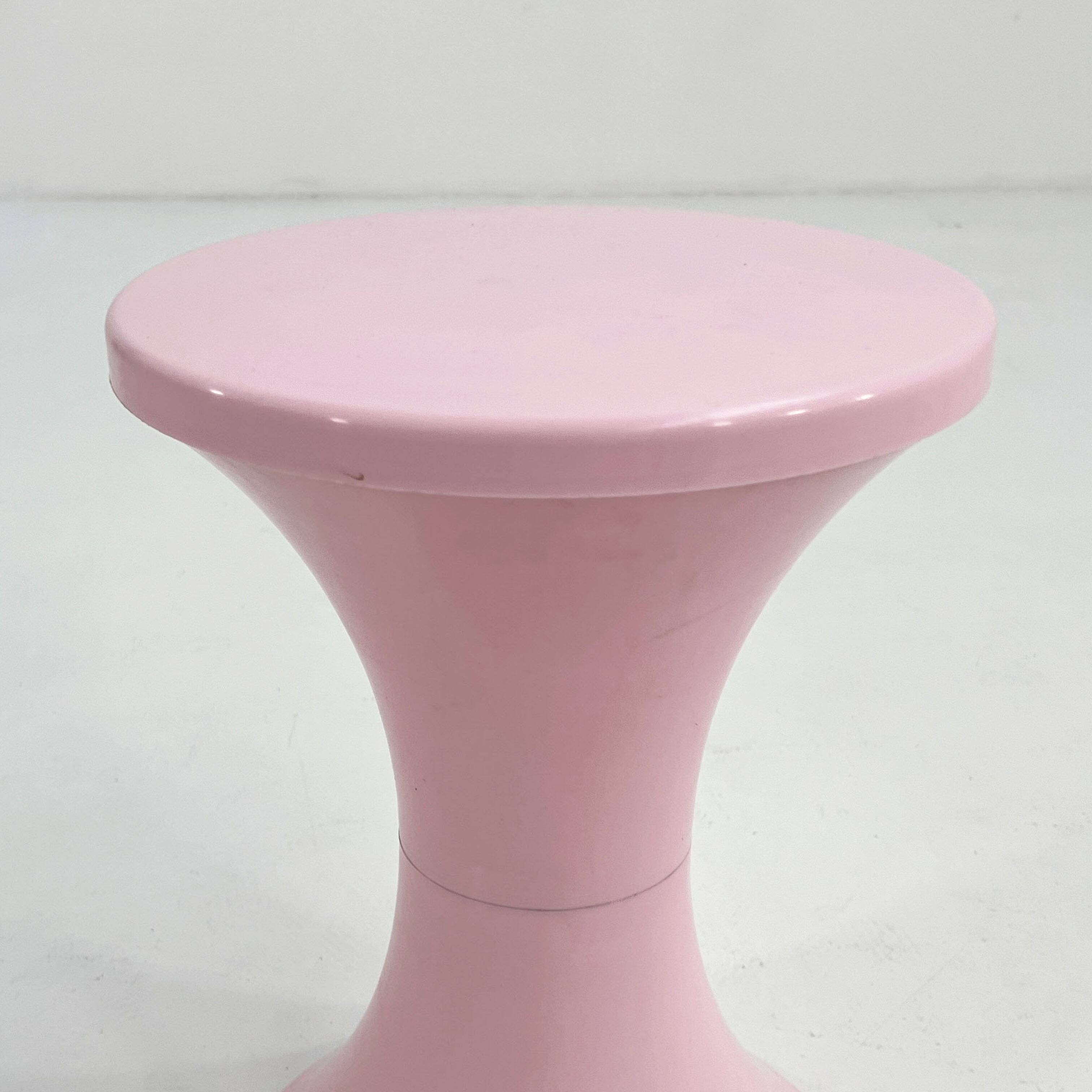 Stamp Space Age Pink Stool, 1980