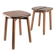 Pair of wooden stools by Pierre Gautier Delaye, France, 1960s