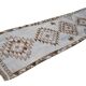 Vintage Turkish hallway rug 90x404 cm