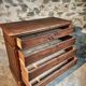 Commode ancienne française en pin, début des années 1900