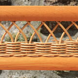 Rattan toy box
