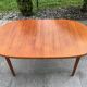 Scandinavian dining table B.fridhagen bodafors Sweden 60s