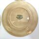 Old dessert plates Gien model Louis XV iron earth