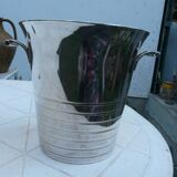 Art Deco silver metal champagne bucket