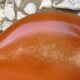 Fauteuil Eames DAR orange, base Eiffel originale, Herman Miller, 1960