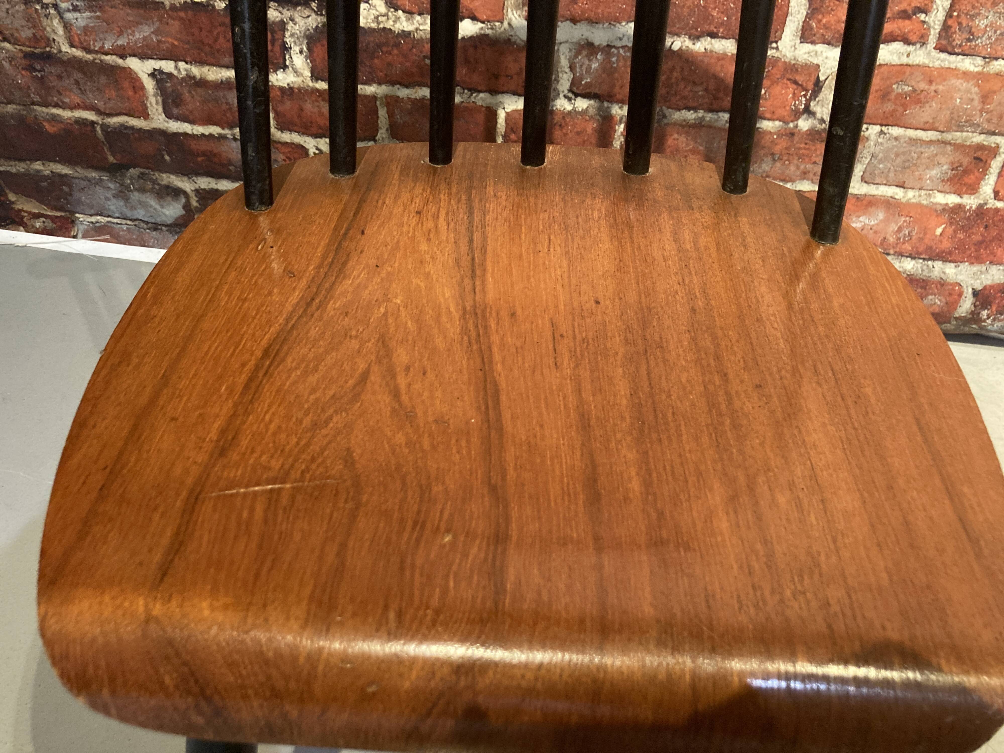 Pair of wooden chairs