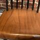 Pair of wooden chairs
