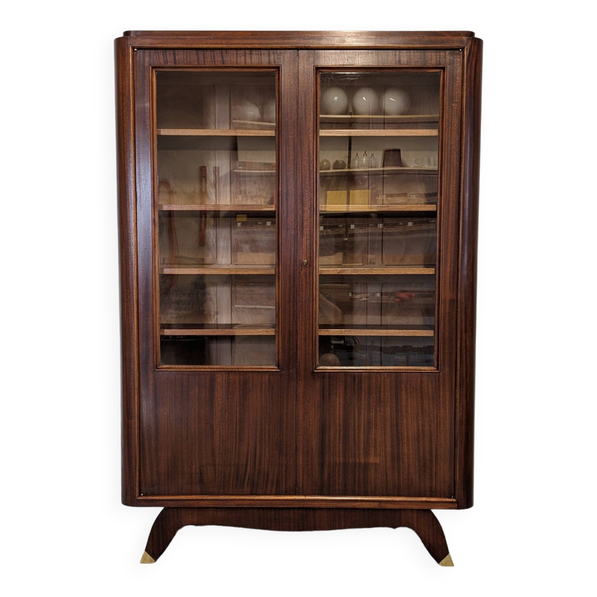 Art Deco library display case circa 1930