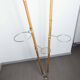 Indoor rotating plant holder 1960 bamboo and brass
