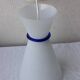 White glass suspension