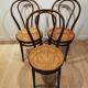 Lot de trois chaises bistrot