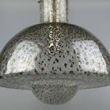 60s 70s ceiling lamp hanging lamp by Temde Leuchten glass space age design