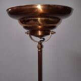 Halogen floor lamp at adjustable height