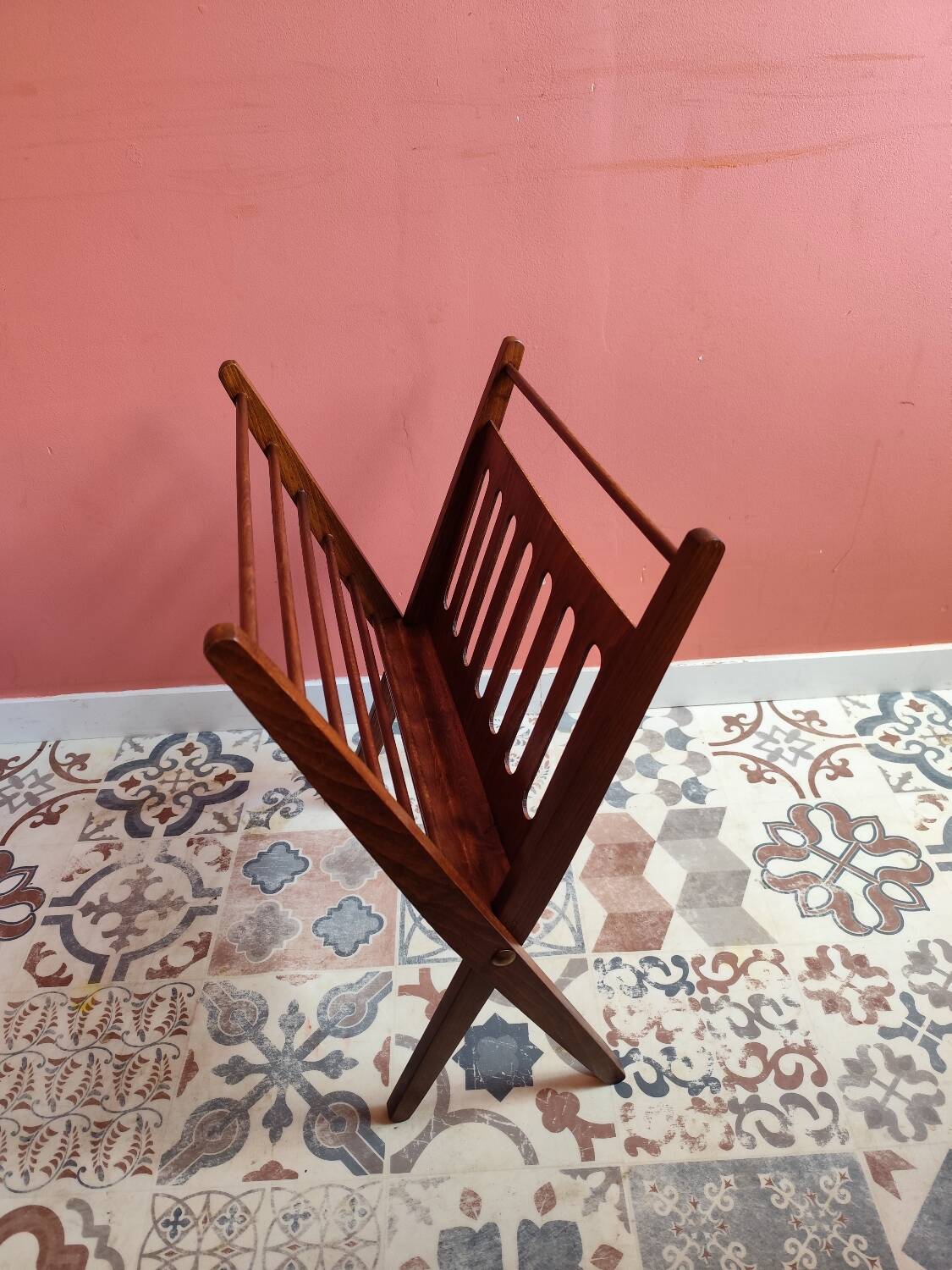 Cees Braakman vintage magazine holder