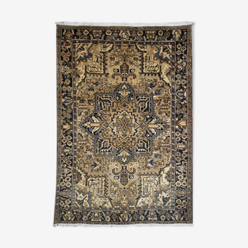Persian carpet heriz old 1960  - 186x273cm